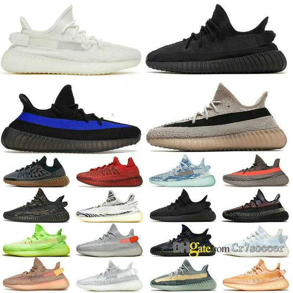 

shoes 2023 women mens yz 350 running salt slate black onyx bone dazzling blue v2 carbon beluga static reflective yeezs kanyes sports trainer