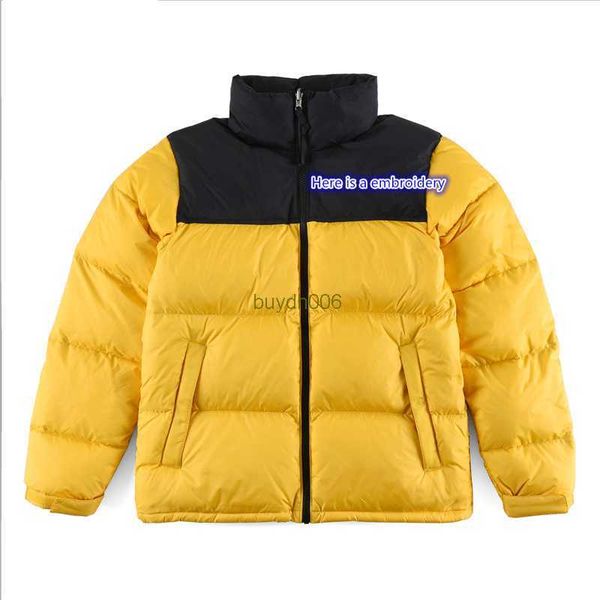 

men's jacket face 1996 winter warm down jacket for men and women in the wind-proof casual fashion trench coat thickened fur collar coat, Black;brown
