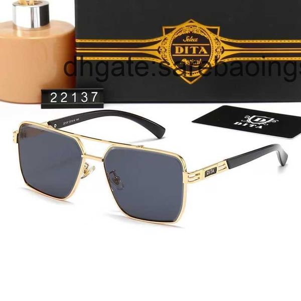 

designer sunglass luxury brand men's sunglasses fashion trend leisure dita sunglasses holiday travel street p tourism glasses, White;black