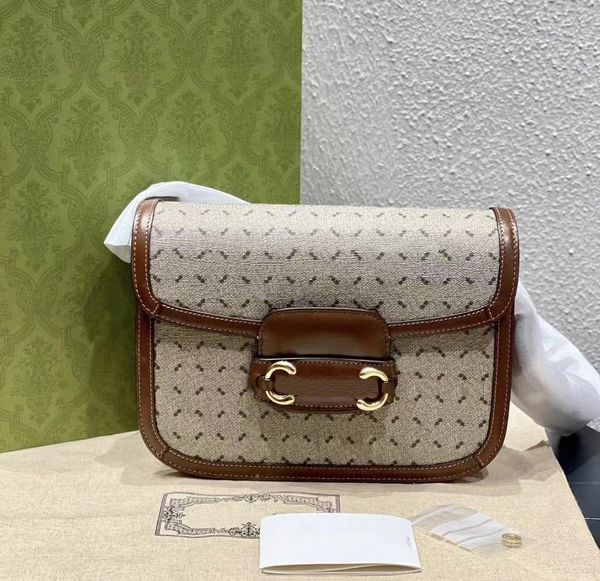 

luxury fashion horsebit 1955 travel clutch bags men cleo canvas hasp hobo shoulder tote handbags bag women purse genuine leather flip satche