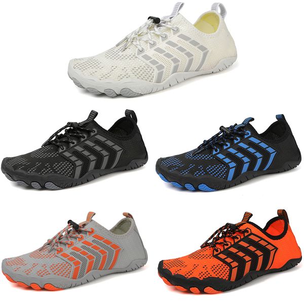 

2023 rapid drainage beach shoes breathable men white black gray bule sneakers outdoor for all terrains leisure