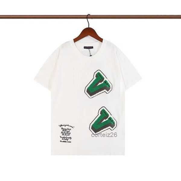 

men's t-shirts women's t-shirts designer short sleeves luxury clothes summer leisure breathable printed coats high-quality clothin, White;black