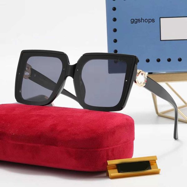 

size brand square ggly shades g fashion designer shades new women sunglass big sunglasses frame sun luxury famous glasses men uv400, White;black