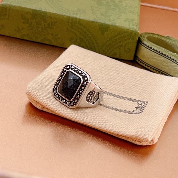 

luxury classic ggsity charm ring designer fashion jewelry band rings xckvhst, Silver
