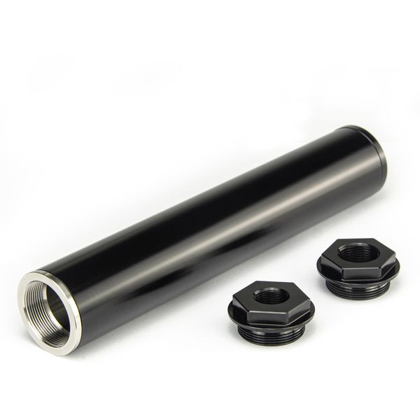 

tactical accessories 1.25"od 7"l aluminum k cup solvent trap 1-3/16x24(1.1875x24) tube, 1x ss cup, 7x alu cups fuel filter for nap