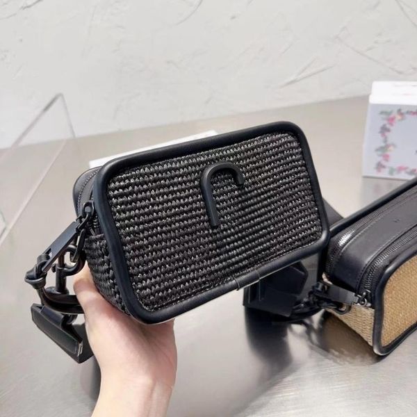 

men's and women's snap bag high-quality snap female bag handbag messenger bag famous male designer small messenger bag mini marc t, Red;black