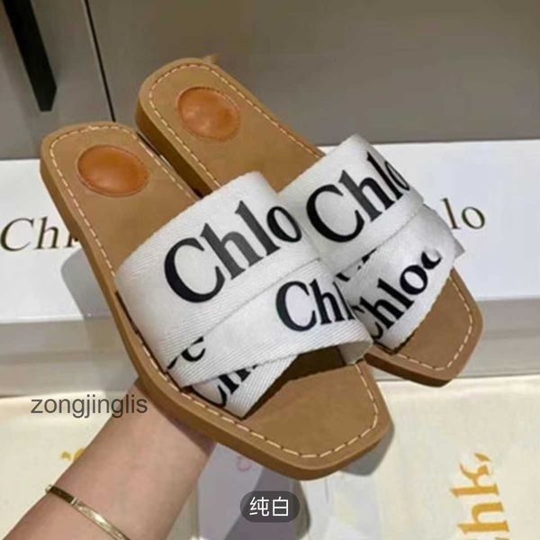 

fashion 2023 woody sandals cloe slippers shoes women slipper brand designer durable slip cross french women's slide sandals street rwv5