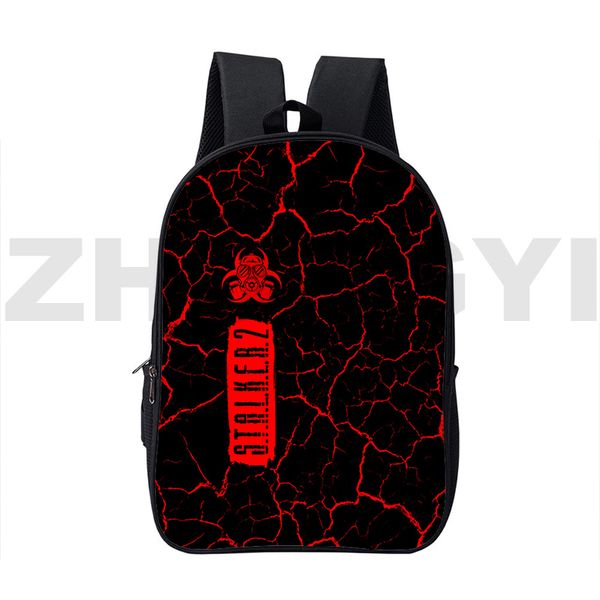 

backpacks 3d mochila stalker 2 heart of shadow children school bags stalker backpack double 16 inch bagpack women travel 230705
