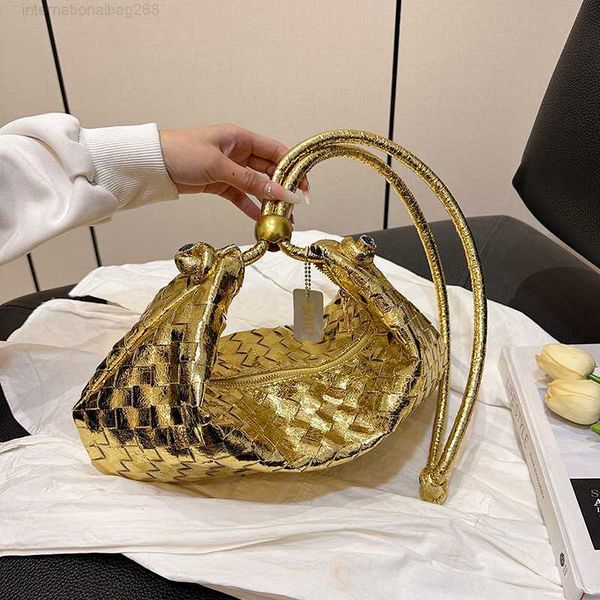 

women's bag new 2023 fashion and fashion weaving underarm bag ins fashion and personalized versatile crossbody bag