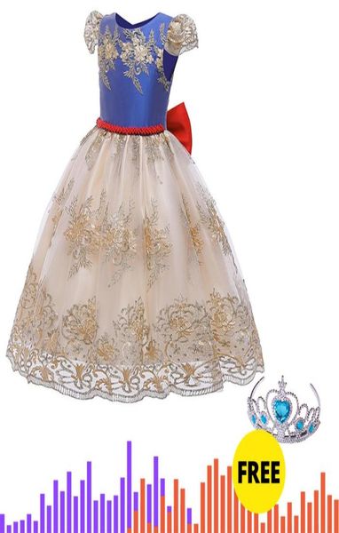 

flower embroidered girls princess kids dresses for girls lace tutu ball gown baby girls clothes children wedding party dress5571016, Red;yellow