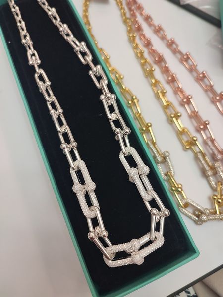 

new classic luxury womens pendant long 45cm designer necklace jewelry bracelet necklaces engagement set for women men couple wedding party a, Silver