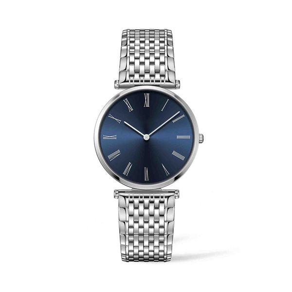 

women watch quartz movement 24mm business wristwatch stainless steel montre de luxe watch for ladies, Slivery;brown