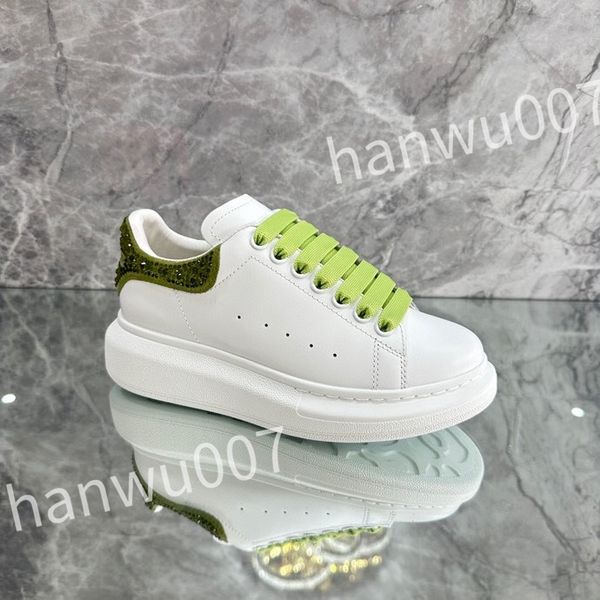 

new leather casual shoe designer loafer sneakers for men's and women fashion leather vintage glitter flat shoe xsd221117, Black