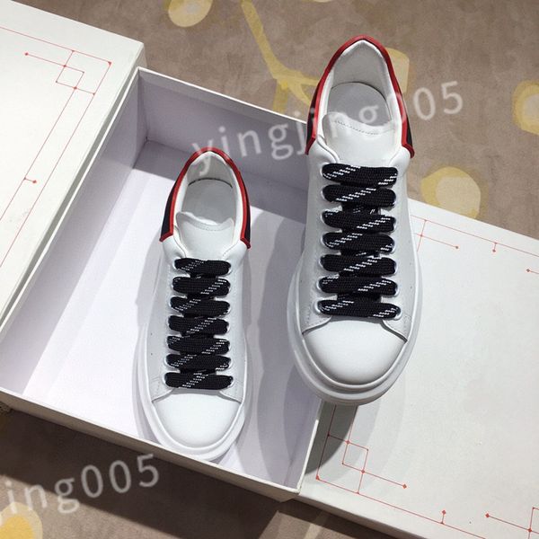 

2023 new luxurys out of office white shoe designer women sneakers mixed color lace up flat casual men spring autumn walking shoes size 35-45, Black