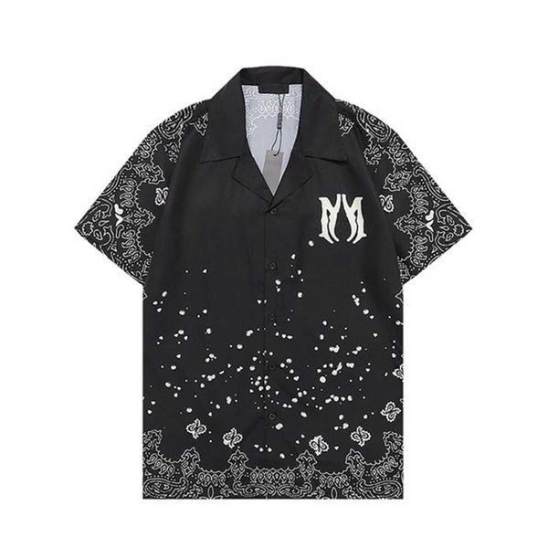 

mens fashion floral hawaiian shirts short sleeve button down bowling beach casual summer dress shirt -3xl 8acj 2m53, White;black