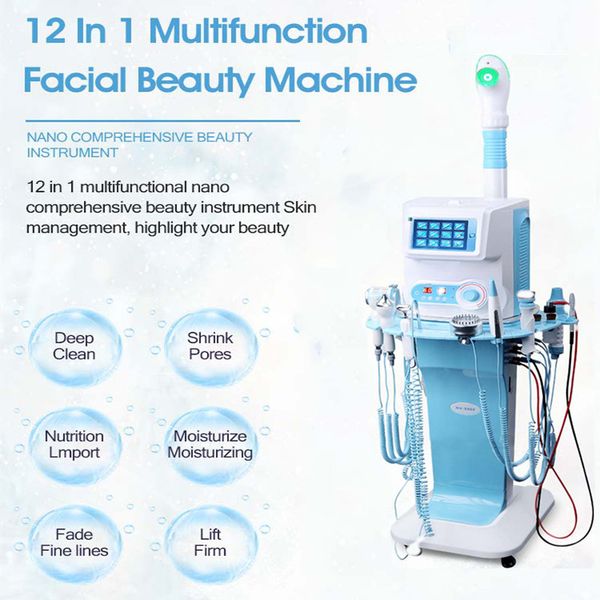 

11 in 1 spa salon blackhead remover deep cleaning galvanic facial machine multifunction beauty equipment