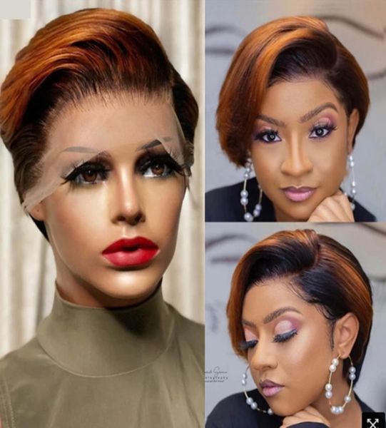 

15cm short pixie cut synthetic wig simulation human hair pelucas de cabello humano wigs bpc2blbr3193830, Black