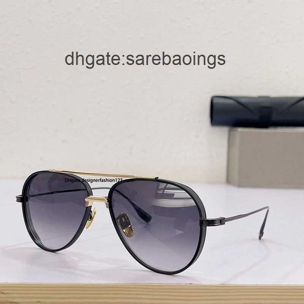 

designer sunglass luxury brand dita men women sunglasses brand metal luxury quality dt subsystem collection designer sunglasses original box, White;black