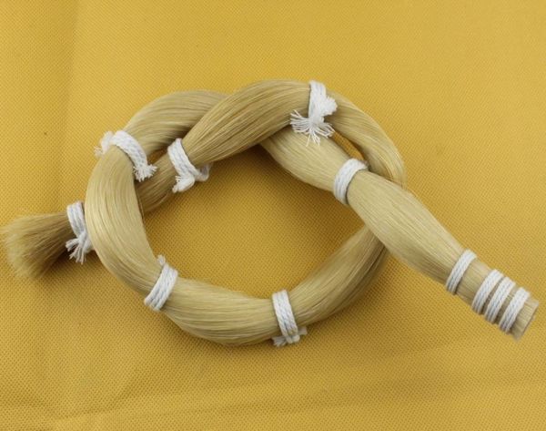 

250 g mongolian white horse tail hair in bulk violin bow hair 130466