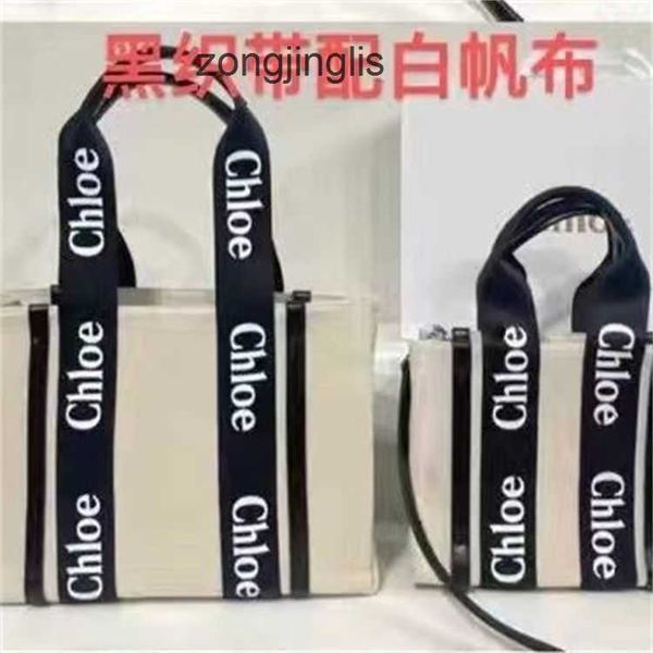 

outlet hands bags tote designer 2023 handbags women cloe handbag new net ins super red fire large advanced capacity letter canvas portable s