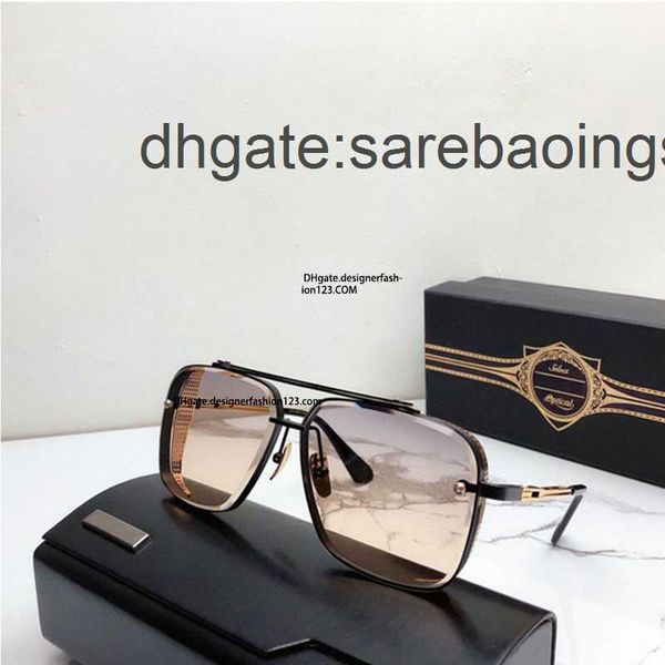 

designer sunglass luxury brand dita mach six designer sunglasses for men famous fashionable classic retro eyeglass fashion design women glas, White;black