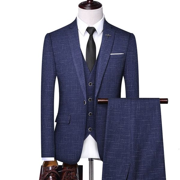 

men's suits blazers custom made groomsmen pattern groom tuxedos shawl lapel men wedding man sa076599 230705, White;black