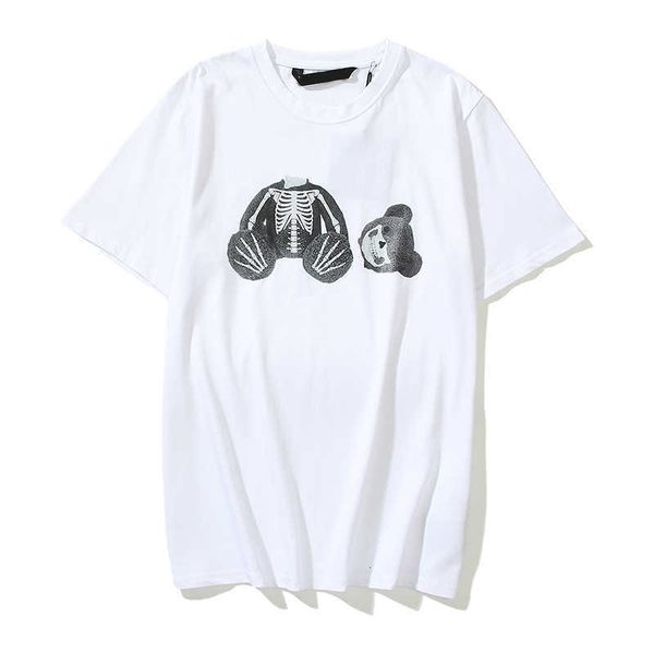 

new designer of luxury tshirt brand palms angels angel t shirt pa clothing spray letter short sleeve spring summer tide men women tee, White;black