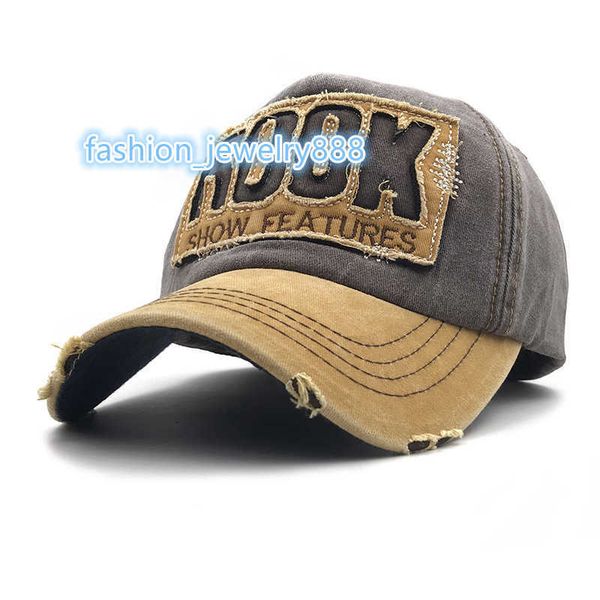 

baseball cap worn out men's cap cowboy sun hat sun hat summer hat, Blue;gray
