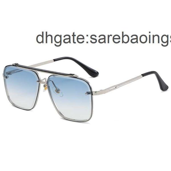 

designer sunglass luxury brand 2022 fashion classic metal mach mix gradient pilot sunglasses men women vintage brand design sun glasses lune, White;black