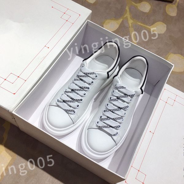 

2023 luxury out of office white shoe designer women sneakers mixed color lace up flat casual men spring autumn walking shoes size 35-45 hl21, Black