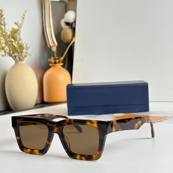 

new high-quality natural leggings sunglasses half border uv400 protection men's and women's sunglasses with high-quality box 1556, White;black