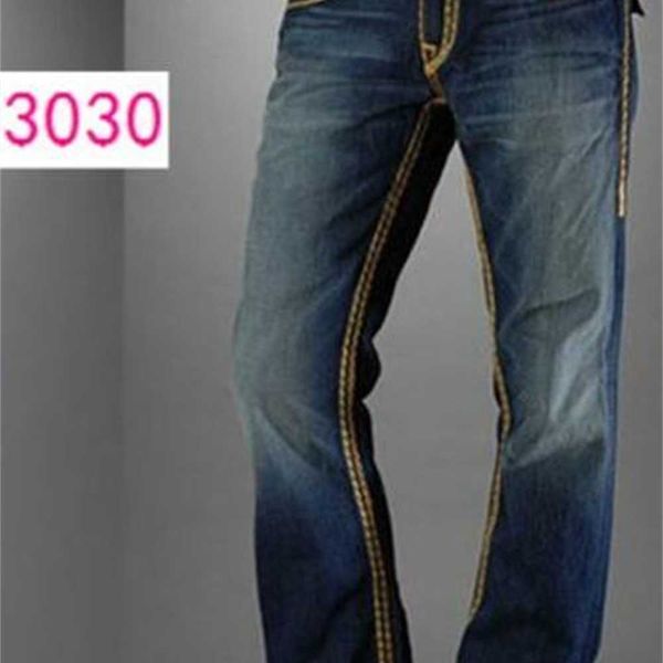 

men's jeans fashion-straight-leg pants 18ss new true elastic mens robin rock revival crystal studs denim designer trousers rg66, Black