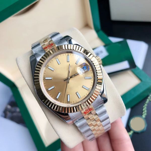 

watch for men datejust watches 41mm 36mm 2813movement automatic designer mens womens watch orologio di lusso classic date wristwatches u1 wa, Slivery;brown
