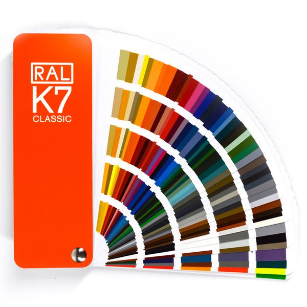 Other Office School Supplies Germany RAL K7 International Standard Color Card Raul Paint Coatings with Gift One Box 230705