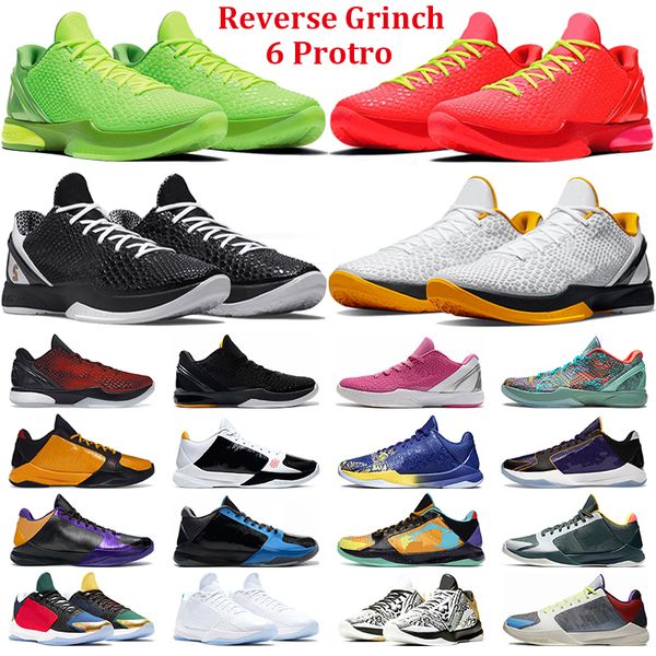 

og 6 men basketball shoes protro reverse grinch mambacita del sol all-star 5 rings alternate bruce lee metallic gold mens trainers sneakers