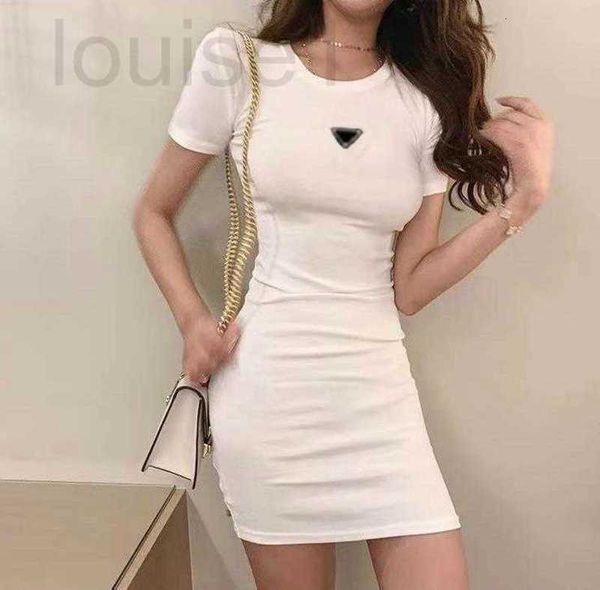 

basic & casual dresses designer woman clothing short sleeve summer womens dress camisole skirt outwear slim style with budge designer lady a, Black;gray