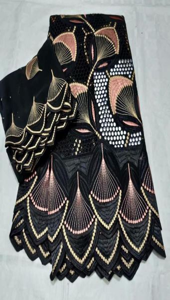 

ribbon 7yards 100cotton lace fabric duabi 2021 swiss voile in switzerland tissu african dry for party9352118, Pink;blue