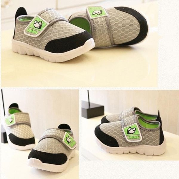 

sneakers autumn childrens mesh sports shoes boys and girls solid color casual shoes cute hook net shoes 230705, Black;red