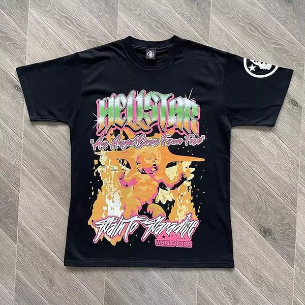 

black tee t shirt men women short sleeve t-shirt, Black;brown