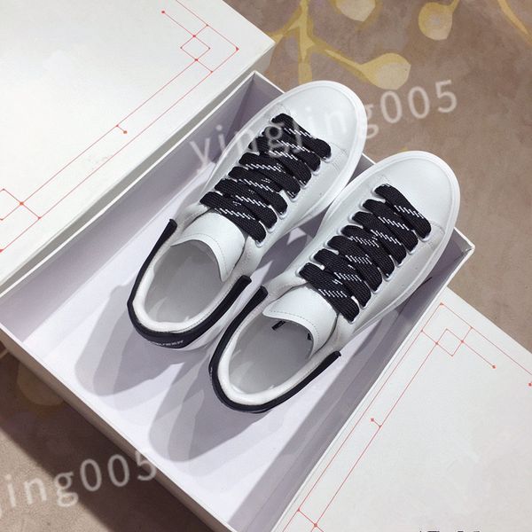 

luxury out of office white shoe designer women sneakers mixed color lace up flat casual men spring autumn walking shoes size 35-45 hl210208, Black