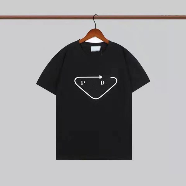 

23sss mens t shirt designer t shirt mens tees pure cotton breathable fashionable versatile casual comfortable letter printing clothing, White;black