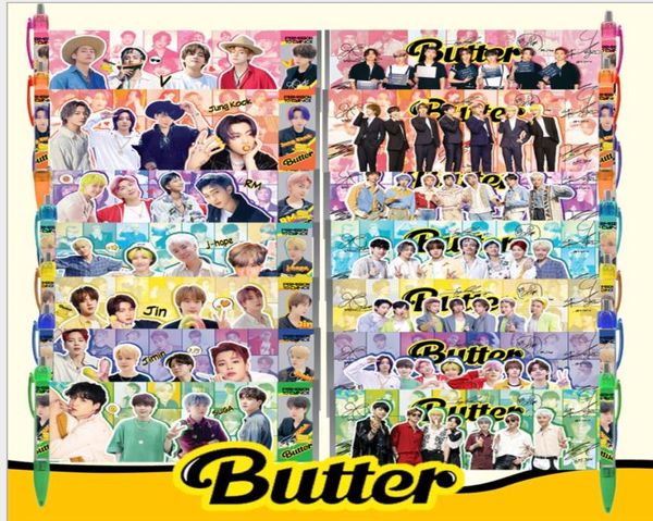 

35pcslot bts butter lala ball pen01234567891011126879100