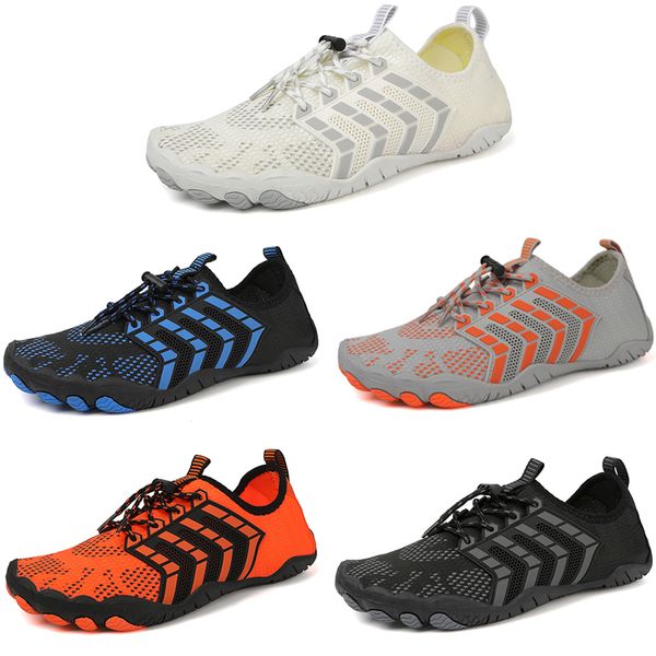 

2023 multi-colored wading casual shoes men white black blue orange grey for all terrains
