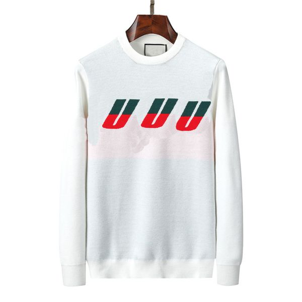 

men's and women's sports 2023 sweater men's r pullover men's and women's casual sweater, White;black