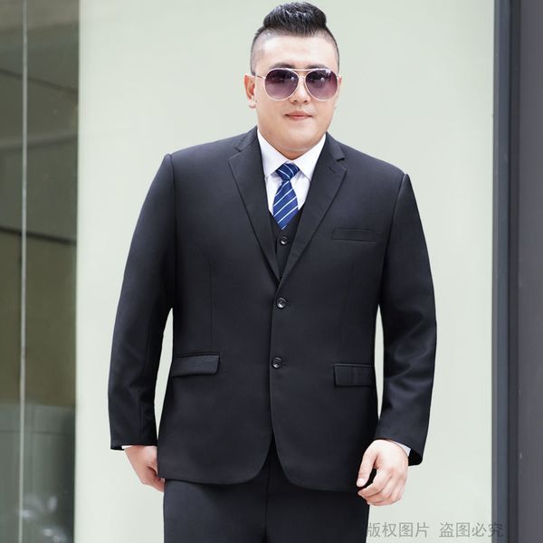 

men's suits blazers 9xl jacket vest pants 3 pieces suit fat plus size latest coat pant designs business set wedding dress interview 230, White;black