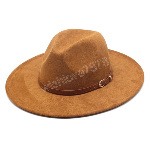 

hats for women vintage suede felt fedora hat panama western cowboy hat winter gentleman formal men hat chapeu feminino, Blue;gray