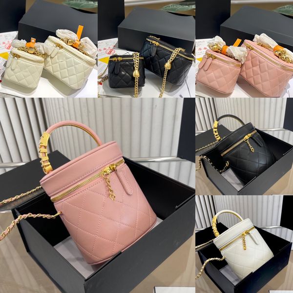 

designer shoulder bag bucket bag handbag chain luxury fashionable leather bag checker bag handbag women wallet