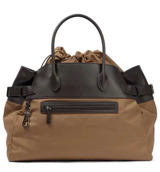 

the row bag margaux 17 tote bags inside out in nylon handle designer nylon suede lining fashion womens luxury handbag shoulder bag large cap