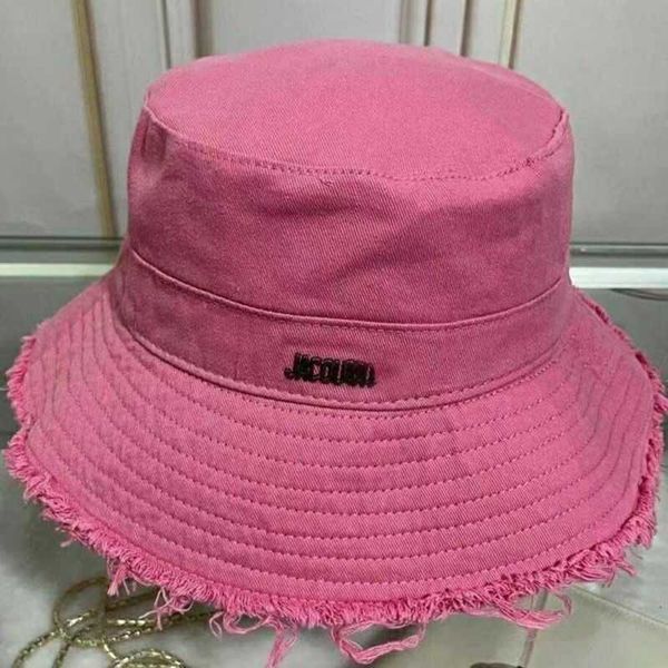

bucket women's casual beach summer hat shade outdoor travel casquette bob wide brim hats designer bucketwznw, Blue;gray