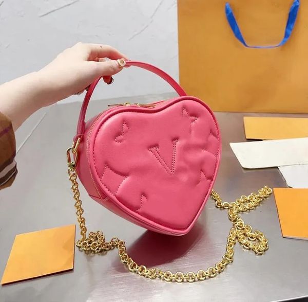 

designer shoulder bag tote bags handbag women designers handbags bags purses heart-shaped ladies fashion crossbody bags cosmetic bag